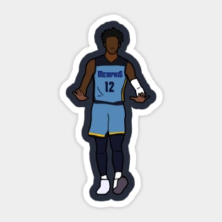 JA MORANT MEMPHIS GRIZZLIES Sticker